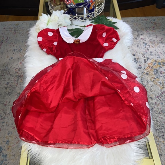 Disney Store - Classic Three Layer Minnie's Polkadot Dress - US Size 6/6X - Picture 7 of 17